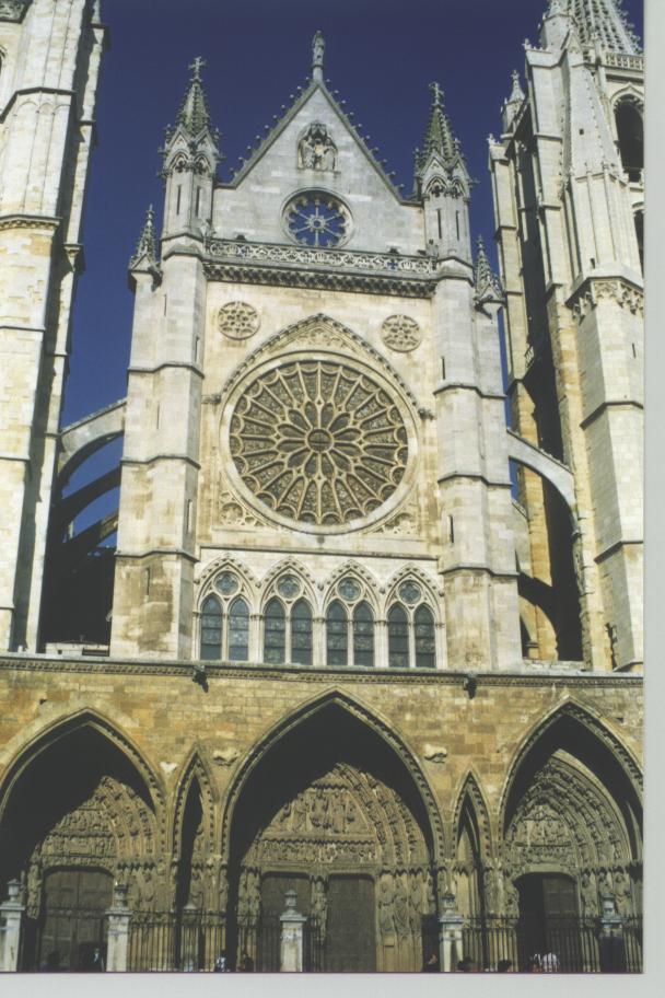 Fachada Catedral León